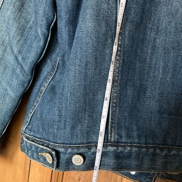 GAP Denim Sherpa Jacket - Picture 6 of 6